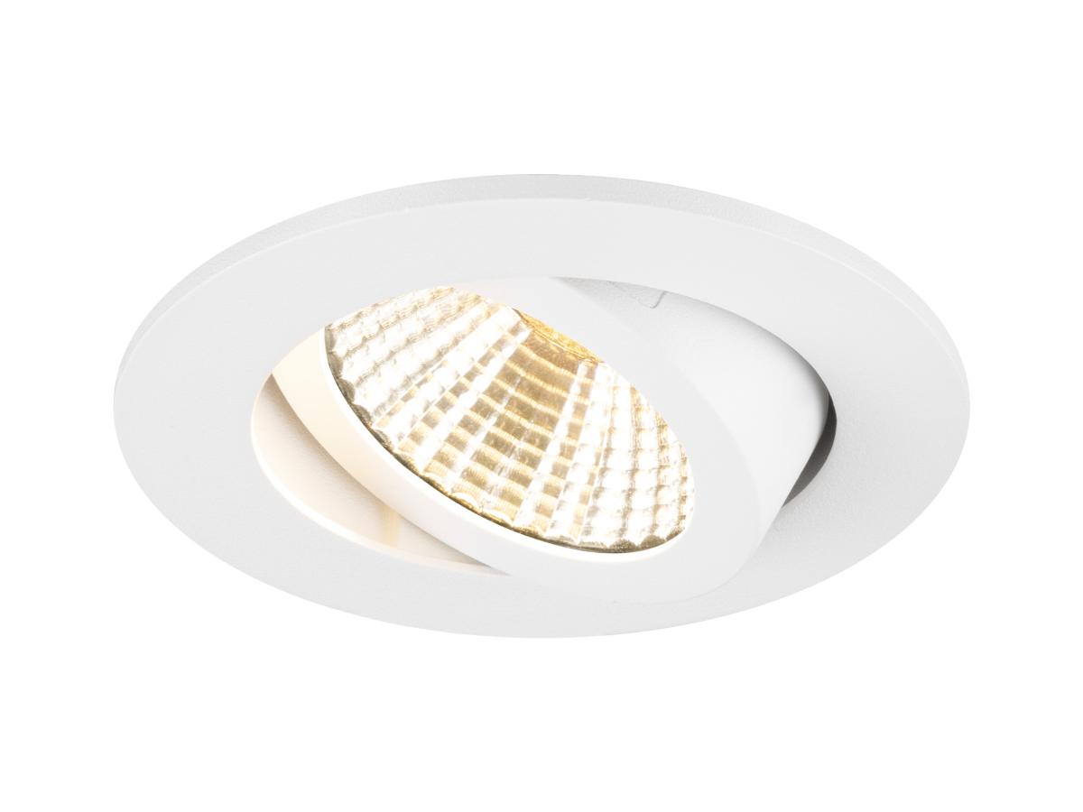 inbouwspot, downlight, spot, witte afwerking, metalliek reflector