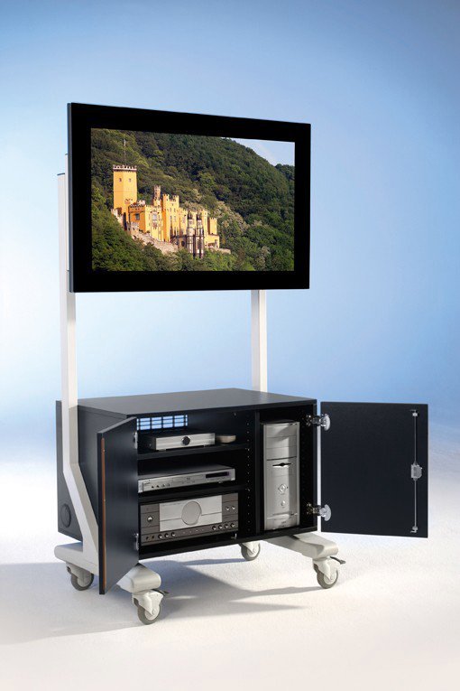 ScreenCart XL met onderzetkast