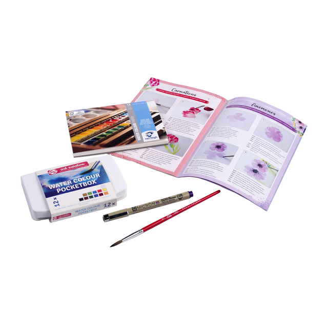 Aquarelverfset Talens Art Creation Floral Watercolour Art assorti