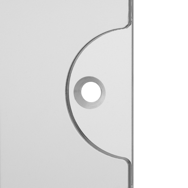 metalen, paneel, gat, rand, zijdedecoratie