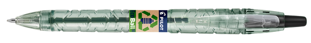 Balpen PILOT Begreen B2P EcoBall medium zwart Balpen PILOT Begreen B2P EcoBall medium zwart