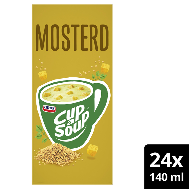 Cup-a-Soup Unox mosterd 24x140ml Cup-a-Soup Unox mosterd 24x140ml