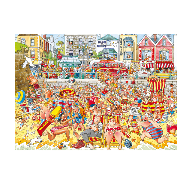 Puzzel Wasgij Retro Orginal 8 Vloed 1000 stukjes