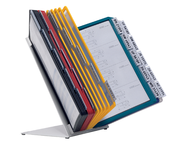 Bureaustandaard Durable Vario A4 met 30-tassen assorti