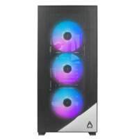 Azza Aero 480 RGB | Midi Tower Case | Zwart Azza Aero 480 RGB | Midi Tower Case | Zwart