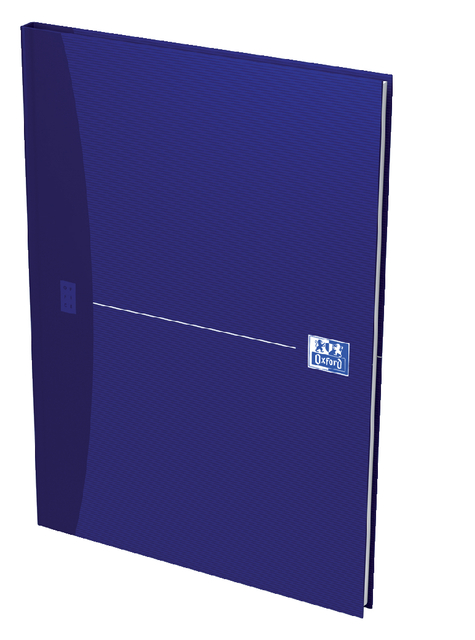 Notitieboek Oxford Office Essentials A4 lijn 192 pagina' s 80gr blauw