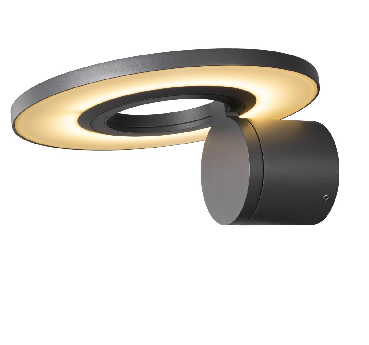 I-RING wand armatuur antraciet 1xLED 3000K