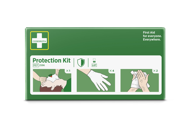 Protectiepakket Cederroth beademingsdoekjes