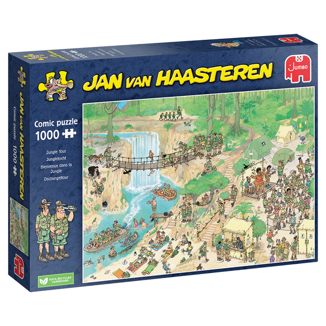 Puzzel Jan van Haasteren Jungletocht 1000 stukjes
