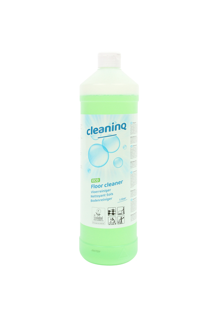vloerreiniger, schoonmaakmiddel, eco, groene fles, vloeibaar