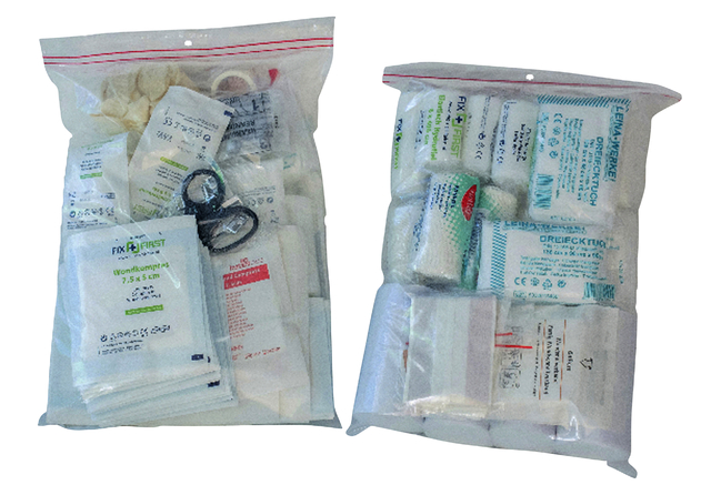 Verbandtrommel FixFirst A toolpak complete navulling Verbandtrommel FixFirst A toolpak complete navulling