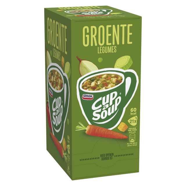 Cup-a-Soup Unox groente 21x175ml Cup-a-Soup Unox groente 21x175ml