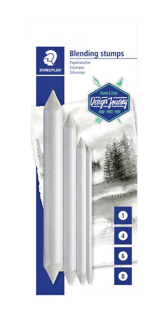 Doezelaars Staedtler blister à 4 breedtes Doezelaars Staedtler blister à 4 breedtes