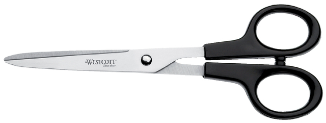 Kantoorschaar Westcott 171mm met kunststof grip rvs Kantoorschaar Westcott 171mm met kunststof grip rvs