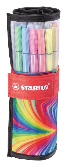 markers, highlighters, colored, pocket, pen case