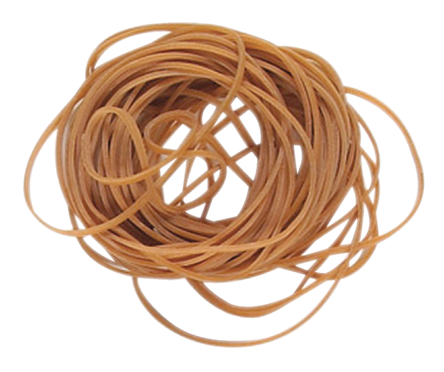 Elastiek Standard Rubber Bands 12 40x1.5mm 50gr 330 stuks bruin Elastiek Standard Rubber Bands 12 40x1.5mm 50gr 330 stuks bruin