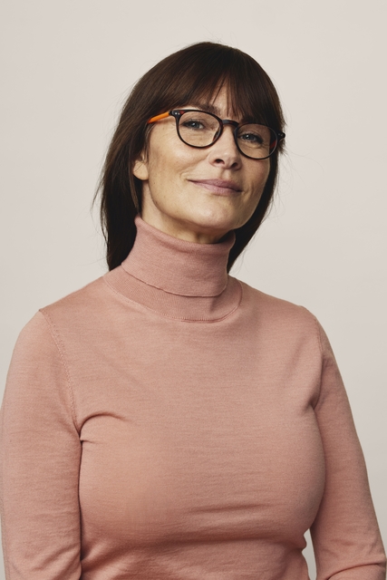 turtleneck, knit, langer mouwen, roze, bril