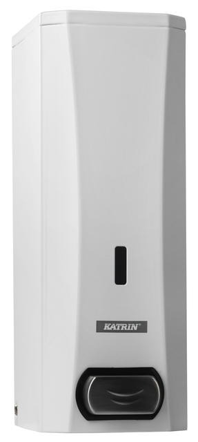 Zeepdispenser Katrin metaal 1000ml wit 982517