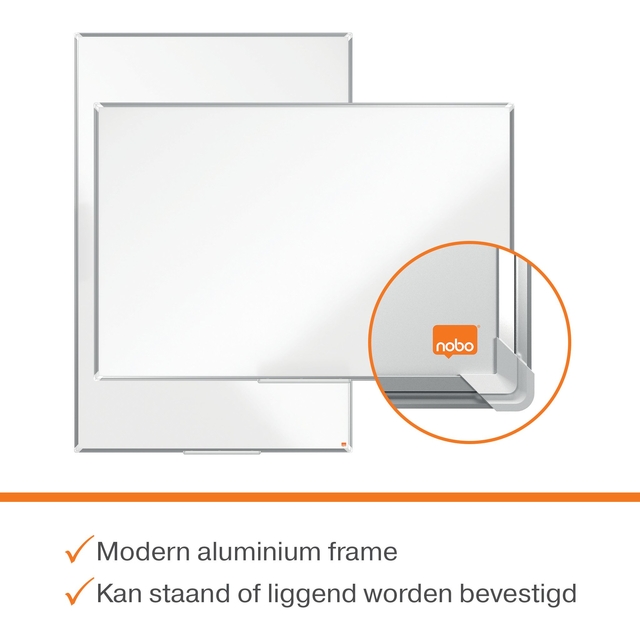 Whiteboard Nobo Premium Plus 50x89cm emaille