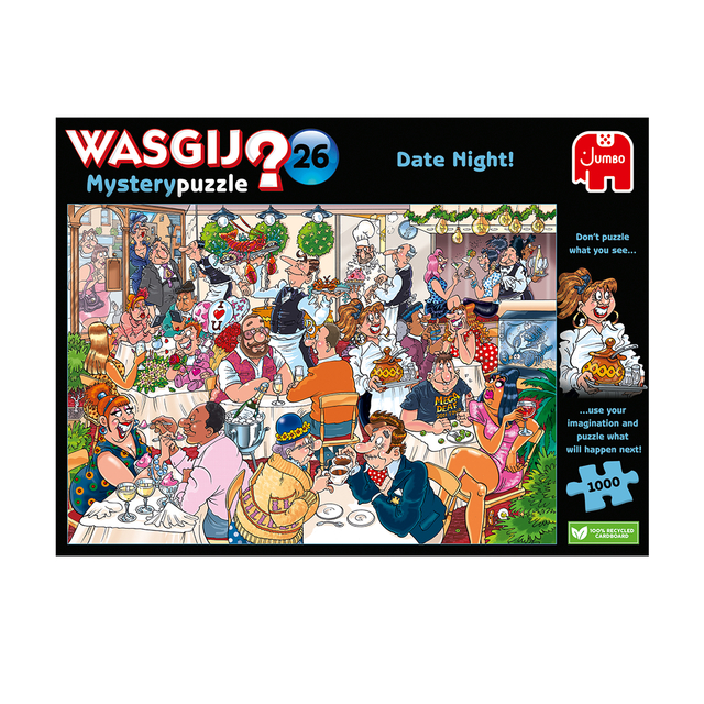 Puzzel Wasgij Mystery 26 Date Night! 1000 stukjes