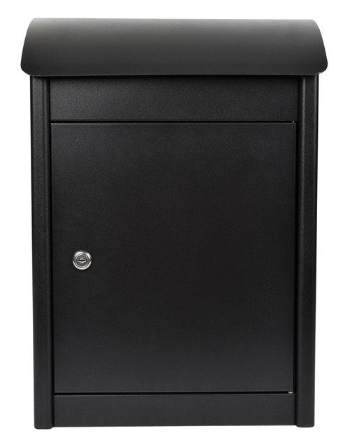 Pakketbrievenbus Malmo 360x260x505mm zwart Pakketbrievenbus Malmo 360x260x505mm zwart
