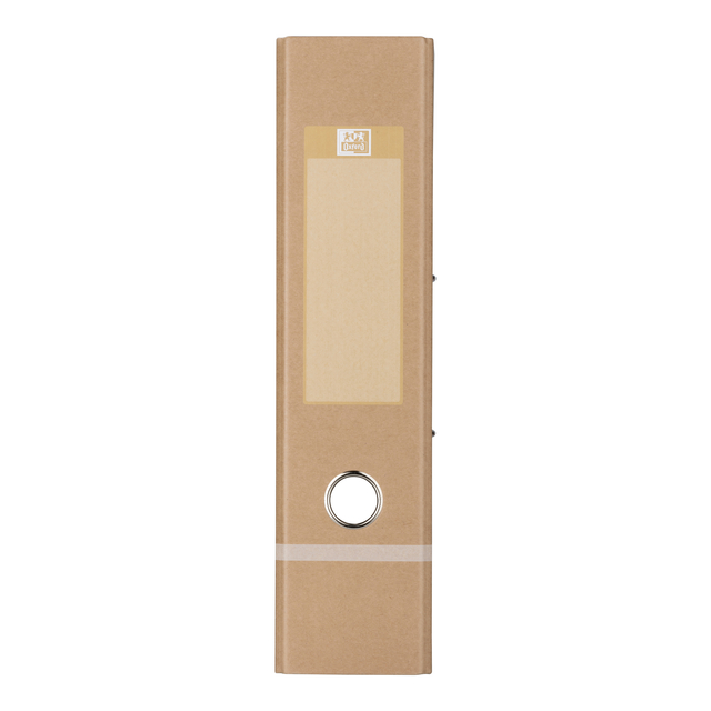 Ordner Oxford Touareg A4 80mm karton naturel/wit