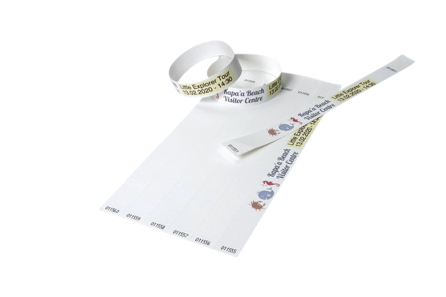 Tekststempel Colop E-Mark polsbandjes 19x250mm 100st
