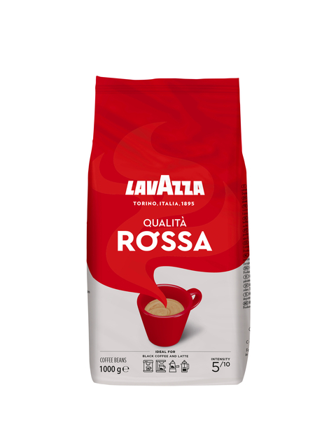 Koffie Lavazza bonen Qualita Rossa 1000gr Koffie Lavazza bonen Qualita Rossa 1000gr