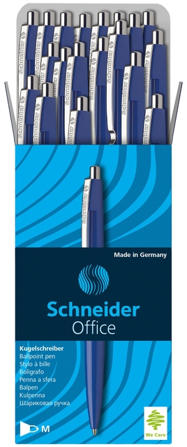 balpen, blauw, verfb. pen, set met pen, made in Germany
