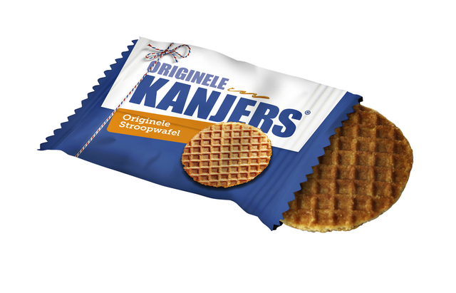Koeken Kanjers stroopwafels 150x8gr Koeken Kanjers stroopwafels 150x8gr