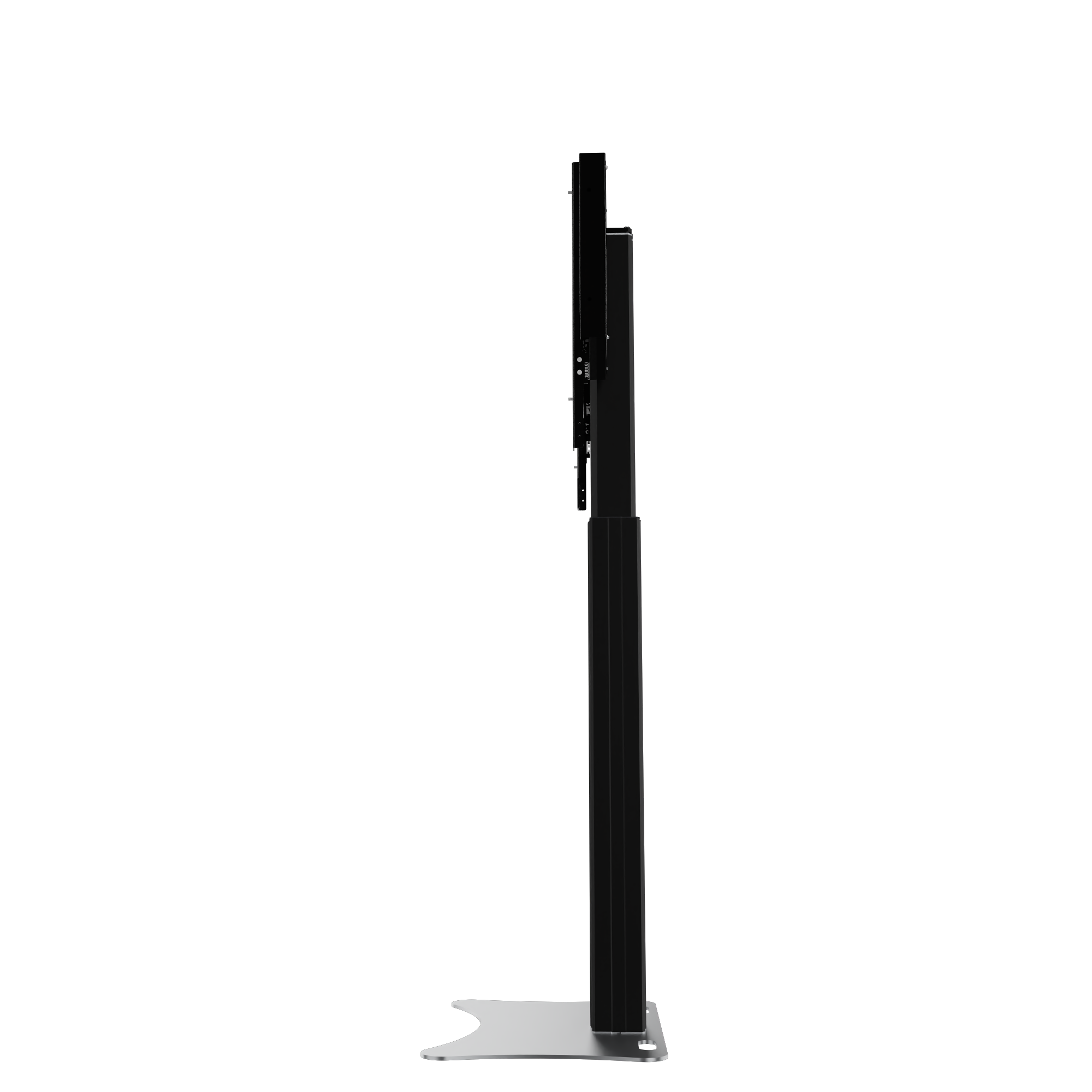 Elektrisch in hoogte verstelbare monitorstandaard en monitorbeugel, Lite serie met 90 cm slag