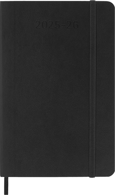 Agenda 2025/2026 Moleskine 18M Planner Weekly 7dagen/1pagina pocket sc black Agenda 2025/2026 Moleskine 18M Planner Weekly 7dagen/1pagina pocket sc black