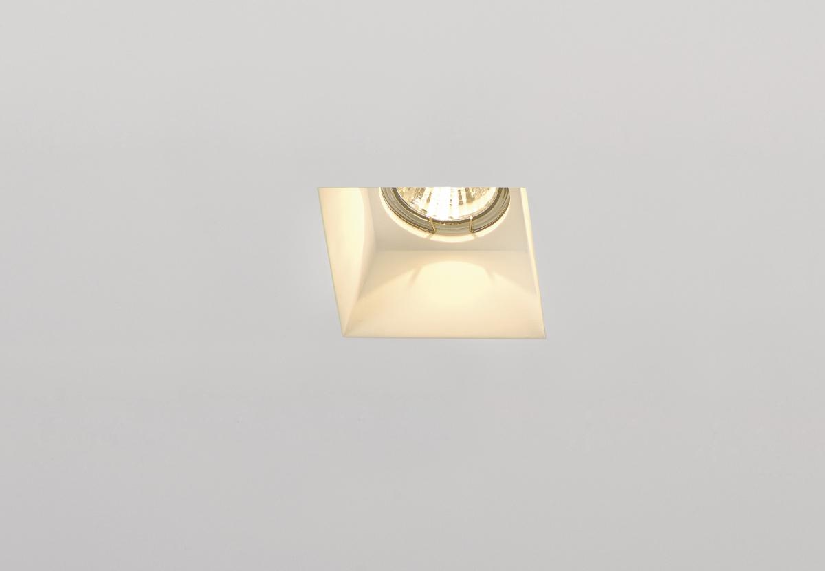 inbouwspot, vallende verlichting, lampenkap, spot, kunststof housing