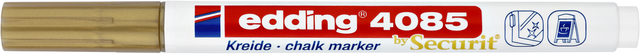 Krijtstift edding 4085 by Securit rond 1-2mm goud Krijtstift edding 4085 by Securit rond 1-2mm goud