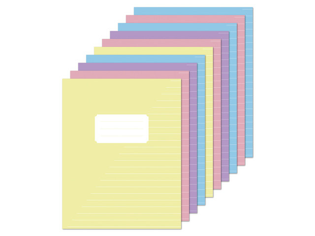 enveloppen, postzegel, notitieblok, kleurig, set