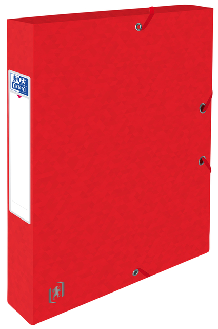Elastobox Oxford Top File+ A4 40mm rood Elastobox Oxford Top File+ A4 40mm rood