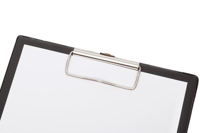 Klembord MAUL A5 staand PVC zwart