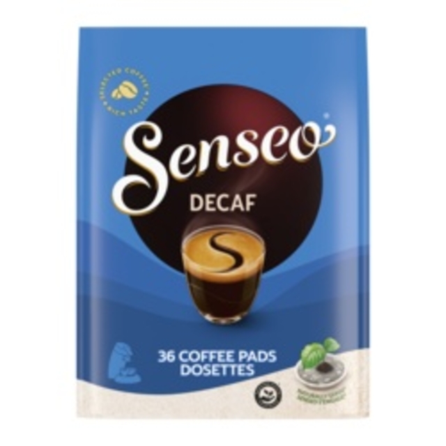Koffiepads Douwe Egberts Senseo decafe 36 stuks Koffiepads Douwe Egberts Senseo decafe 36 stuks