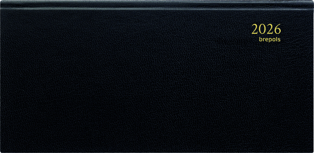 Agenda 2026 Brepols Breprint Lima 7dagen/2pagina's 14maands zwart Agenda 2026 Brepols Breprint Lima 7dagen/2pagina's 14maands zwart