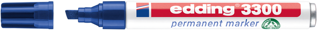 Viltstift edding 3300 schuin 1-5mm blauw Viltstift edding 3300 schuin 1-5mm blauw