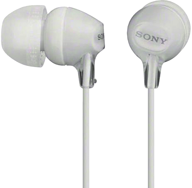 Oortelefoon Sony EX15LP basic wit Oortelefoon Sony EX15LP basic wit