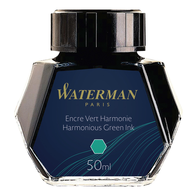 Vulpeninkt Waterman 50ml harmonieus groen Vulpeninkt Waterman 50ml harmonieus groen