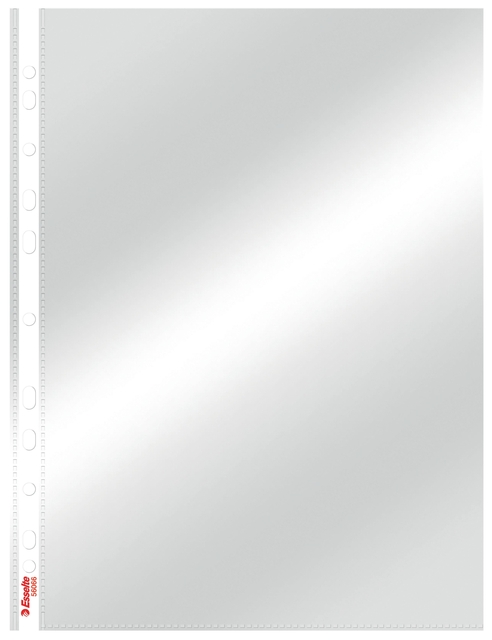 Showtas Esselte copy safe 0.06mm PP A4 glashelder 100 stuks Showtas Esselte copy safe 0.06mm PP A4 glashelder 100 stuks