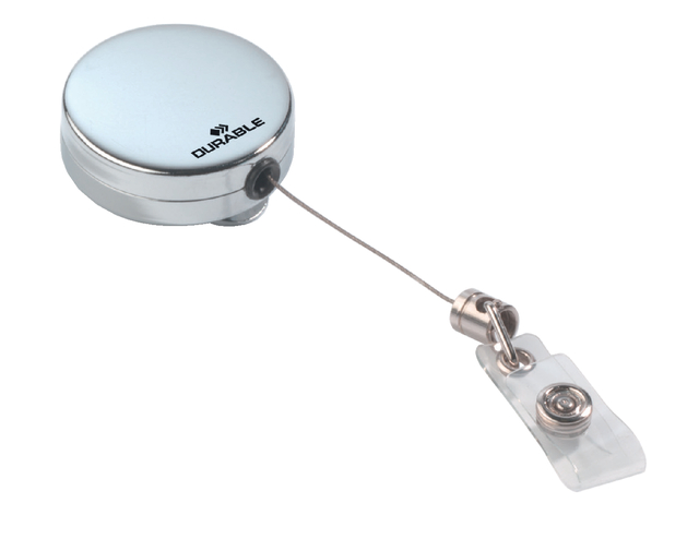 Afrolmechanisme Durable 8225 met drukknop 800mm chroom Afrolmechanisme Durable 8225 met drukknop 800mm chroom