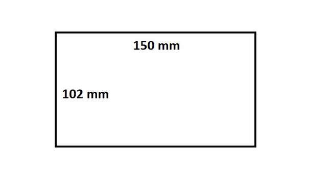 Labeletiket IEZZY Zebra 800264-605 102x150mm 25mm wit permanent 300st