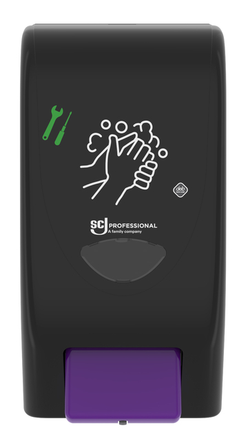 Handreinigerdispenser SCJ Proline Cleanse Heavy 4liter zwart Handreinigerdispenser SCJ Proline Cleanse Heavy 4liter zwart