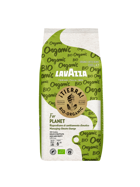 Koffie Lavazza bonen Tierra organic bio 1000gr Koffie Lavazza bonen Tierra organic bio 1000gr