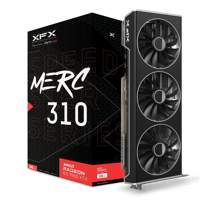 XFX Speedster MERC 310 RX 7900 XTX Black Edition | 24GB GDDR6 VRAM | 4K Gaming | Videokaart | GPU | AMD