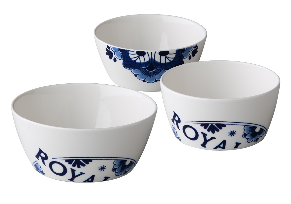 Royal Delft Kom 600ml doos 6 stuks