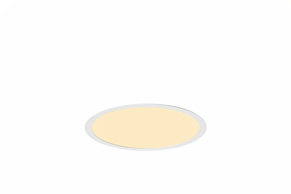 plafonlamp, inbouwspot, ronde plafondspot, warm wit, LED-lichtbron